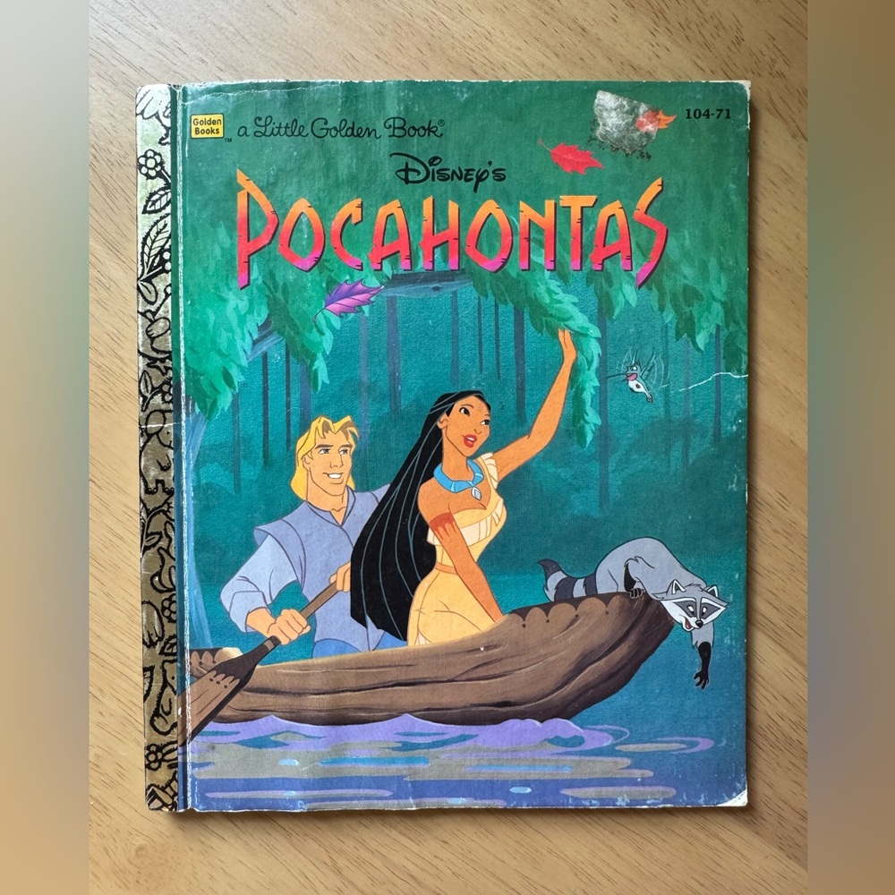 Vintage Little Golden Book “Pocahontas”